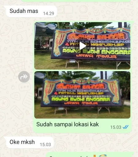 Pengiriman Papan Bunga Jalan Hr Rasuna Said