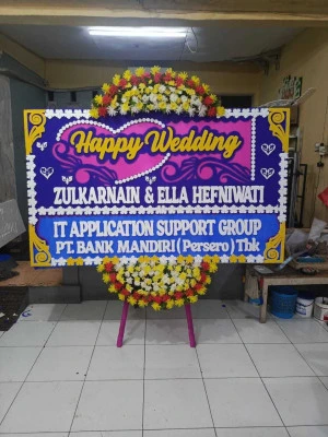 Papan Bunga di Jalan Hr Rasuna Said